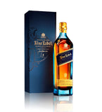 JOHNNIE WALKER BLUE LABEL with Riedel Crystal Glass set